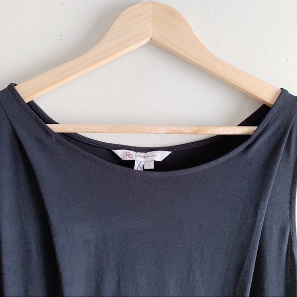 BCBGeneration Sleeveless Mini Cocktail Dress in Black, Size Small - Picture 2 of 12